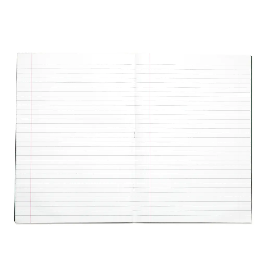 RHINO A4 Exercise Book 48 page, Dark Green, F8M (Pack of 100)