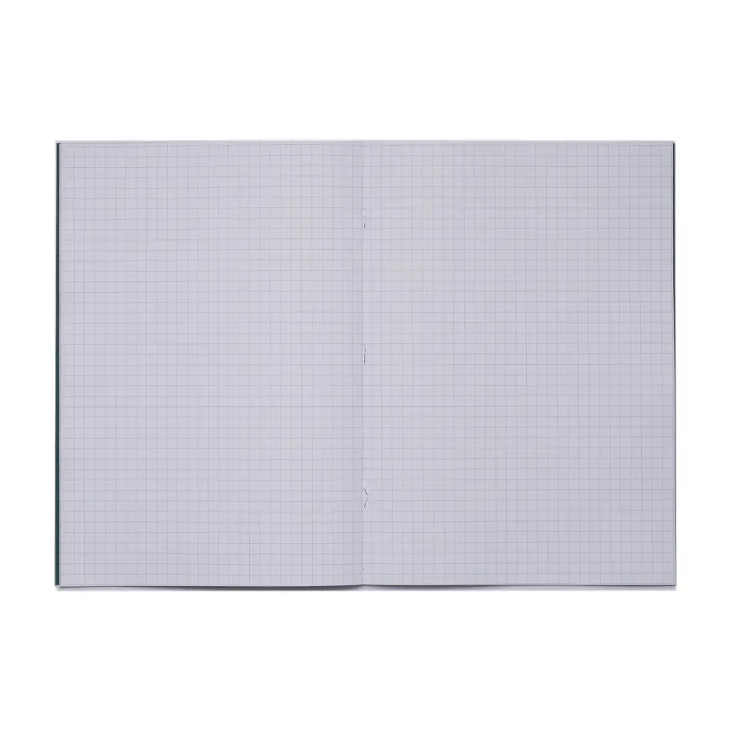 RHINO A4 Exercise Book 48 page, Dark Green, S7 (Pack of 100)