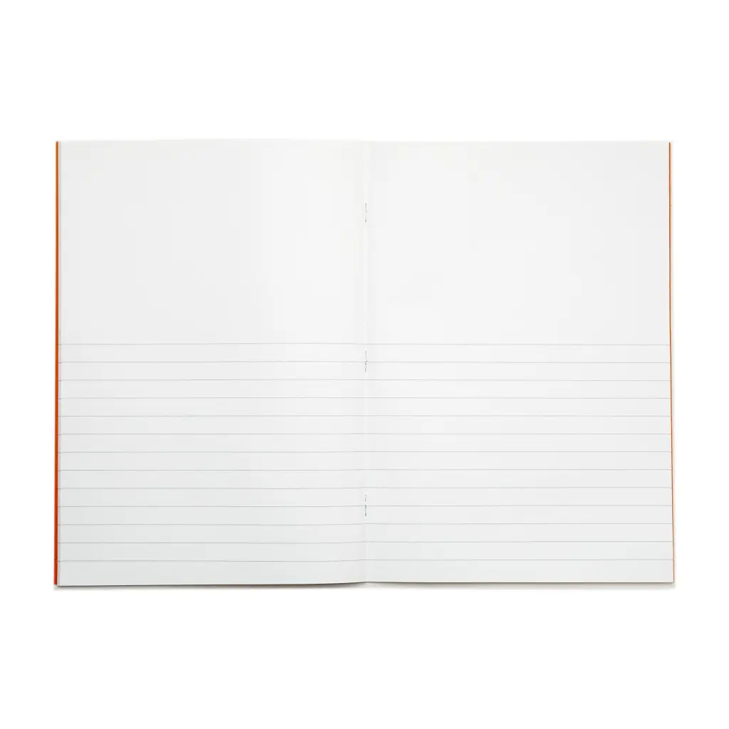 RHINO A4 Exercise Book 48 page, Orange, TB/F12 (Pack of 100)
