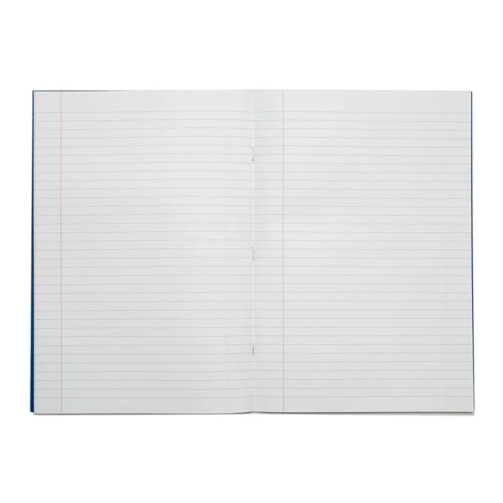 RHINO A4 Exercise Book 64 Page, Dark Blue, F8M (Pack of 50)