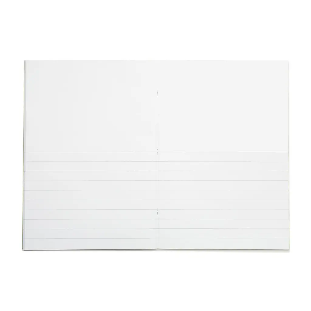 RHINO A4 Exercise Book 64 Page, Light Green, TB/F15 (Pack of 50)