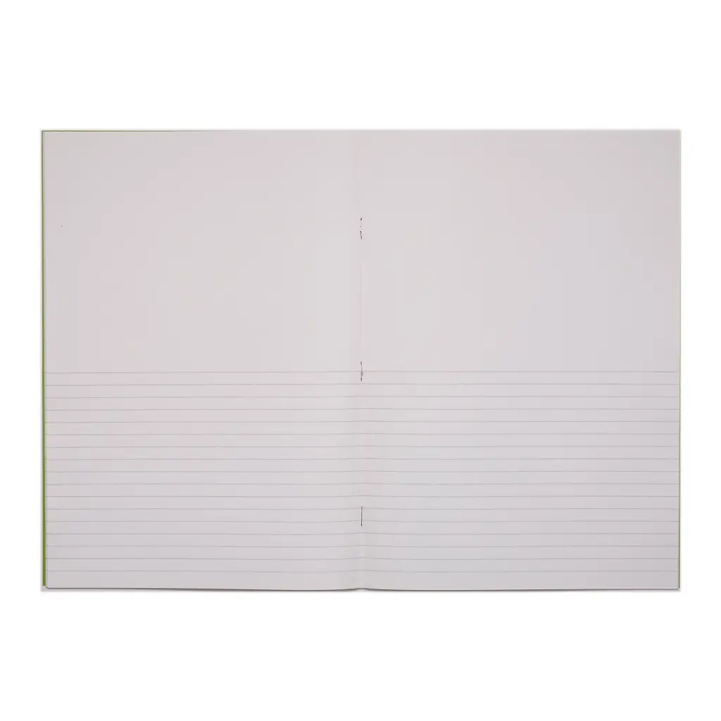 RHINO A4 Exercise Book 64 Page, Light Green, TB/F8 (Pack of 50)