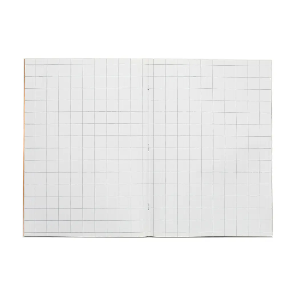 RHINO A4 Exercise Book 64 Page, Orange, S20 (Pack of 50)