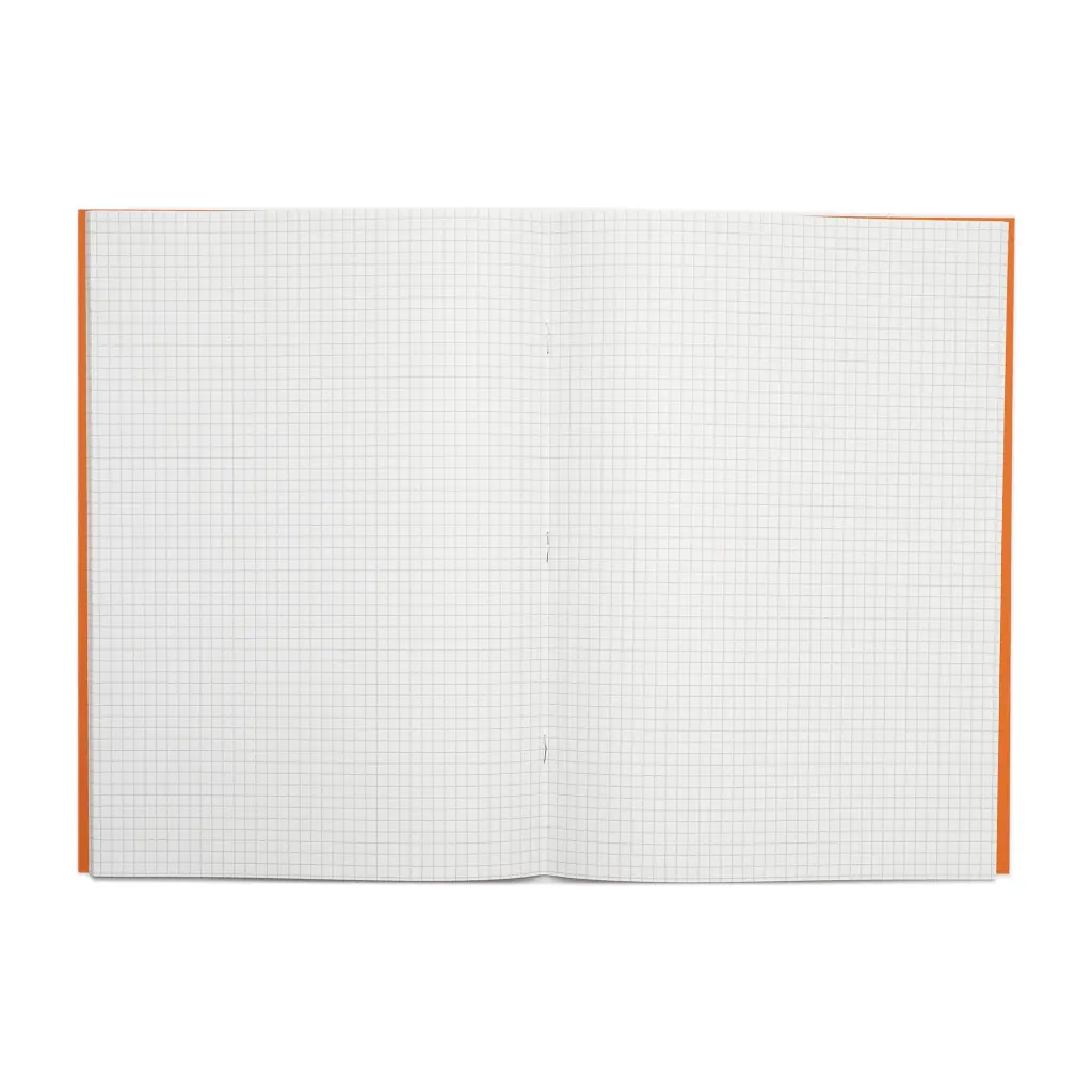RHINO A4 Exercise Book 64 Page, Orange, S5 (Pack of 50)