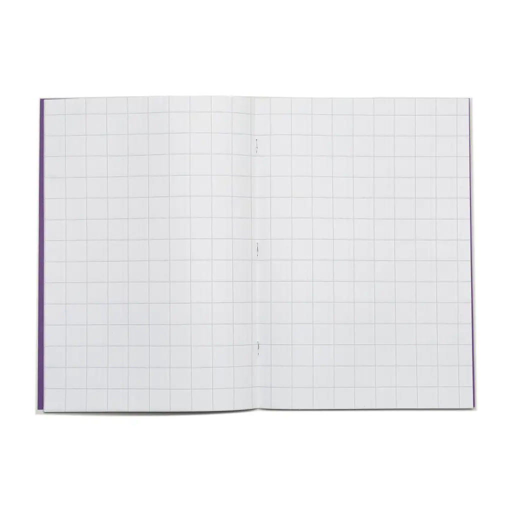 RHINO A4 Exercise Book 64 Page, Purple, S20 (Pack of 50)
