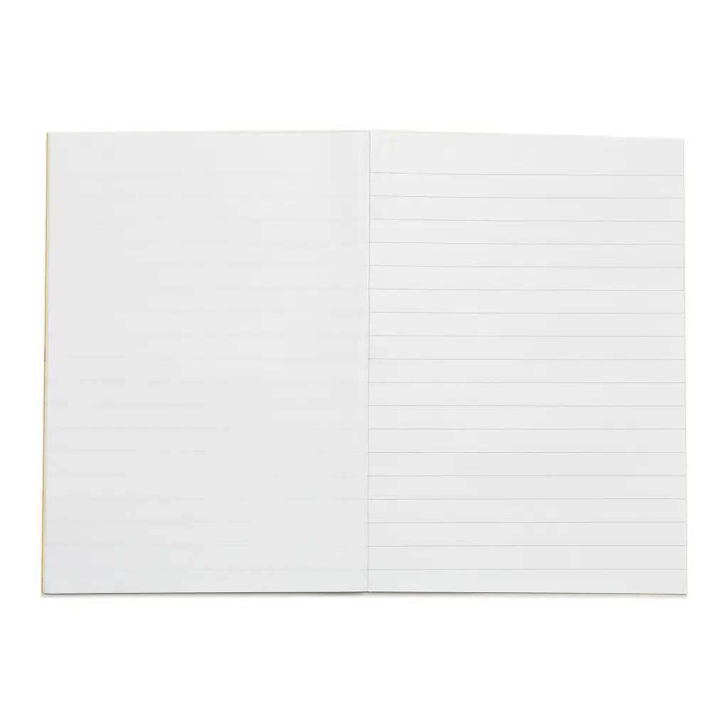 RHINO A4 Exercise Book 64 Page, Yellow, F15/B (Pack of 50)