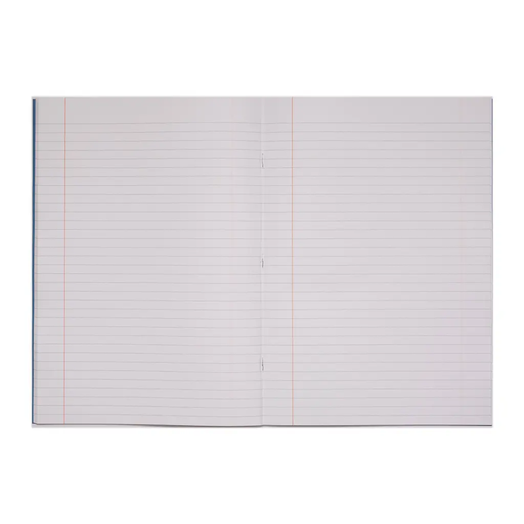RHINO A4 Exercise Book 80 Page, Light Blue, F8M (Pack of 50)