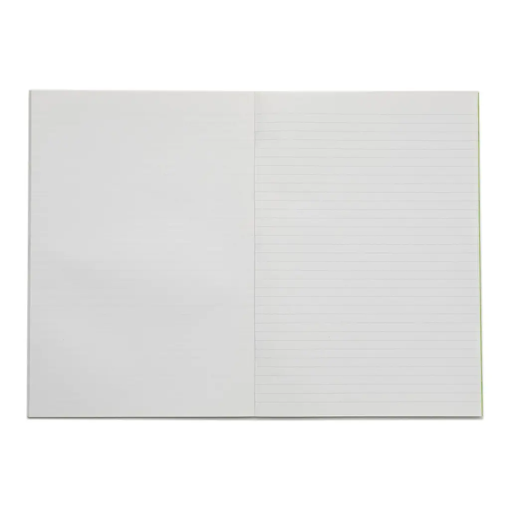 RHINO A4 Exercise Book 80 Page, Light Green, F8/B (Pack of 50)