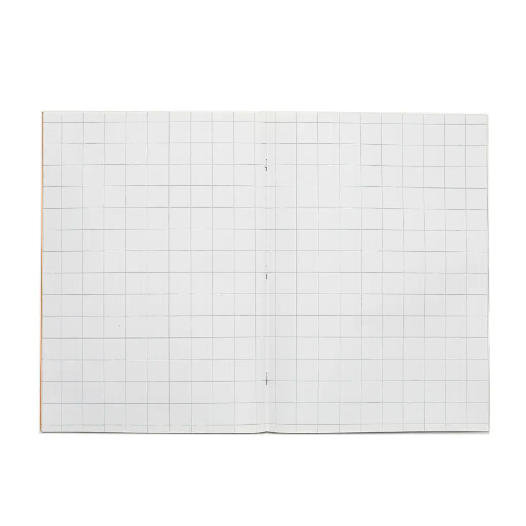RHINO A4 Exercise Book 80 Page, Orange, S20 (Pack of 50)