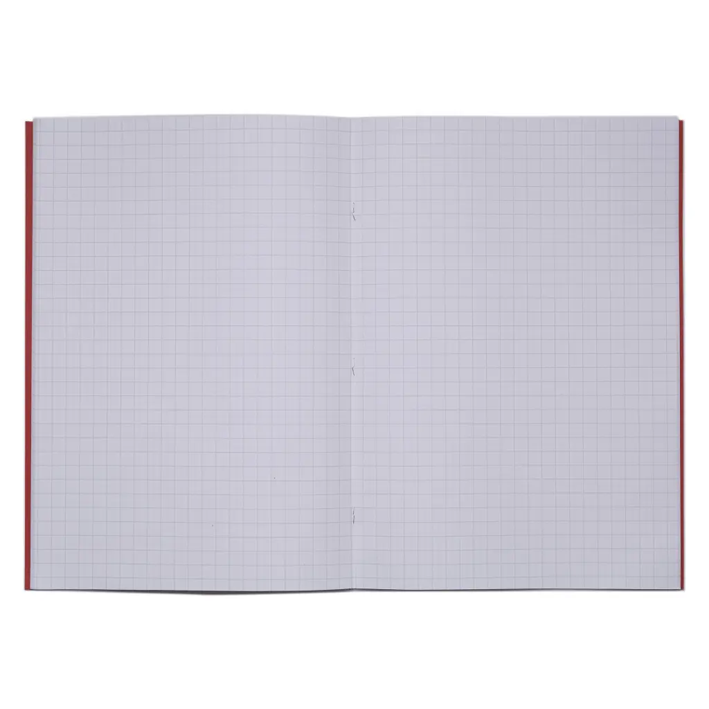 RHINO 13 x 9 Oversized Exercise Book 80 Page, Red, S10 (Pack of 50)
