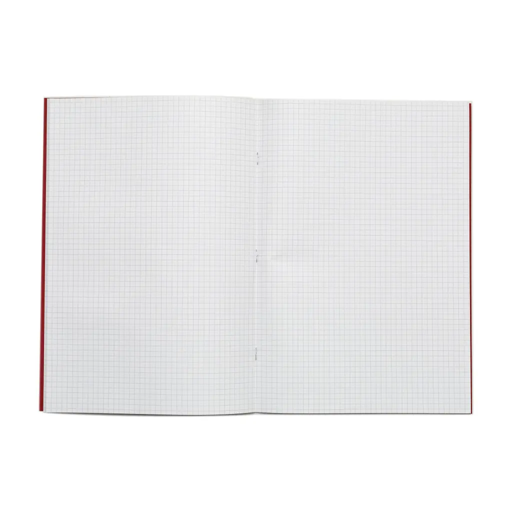 RHINO A4 Exercise Book 80 Page, Red, S5 (Pack of 50)