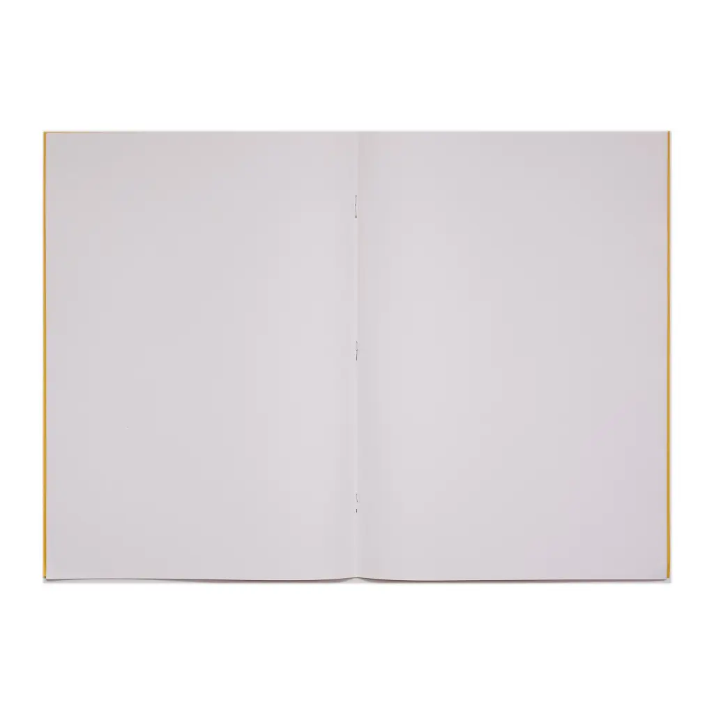 RHINO A4 Exercise Book 80 Page, Yellow, B (Pack of 50)