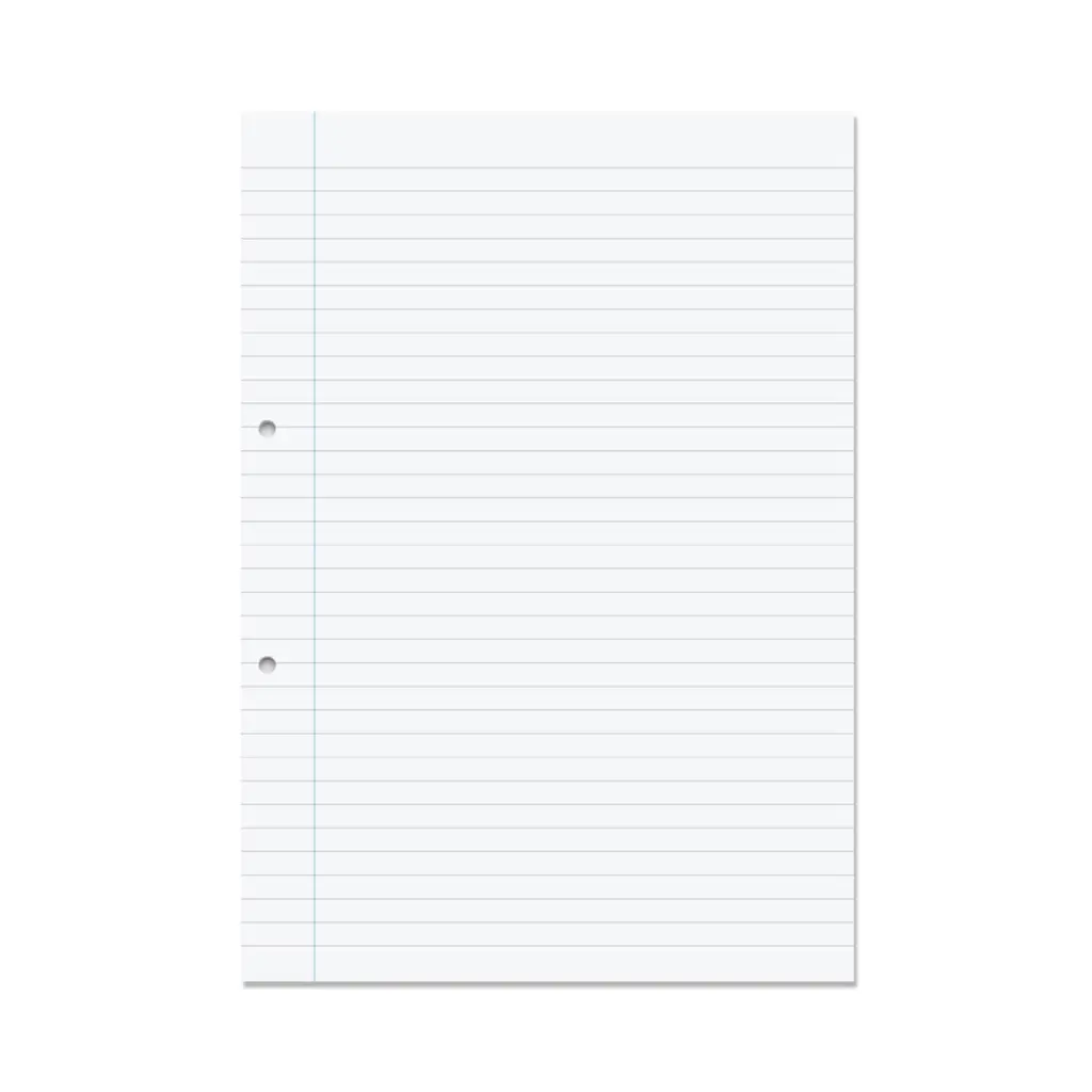 RHINO A4 Punched Exercise Paper 500 Leaf, F8M (Pack of 5)