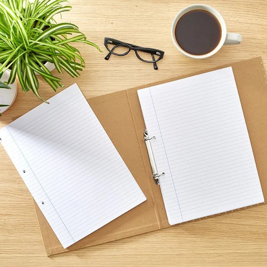 RHINO A4 Punched Exercise Paper 500 Leaf, F8M (Pack of 5)