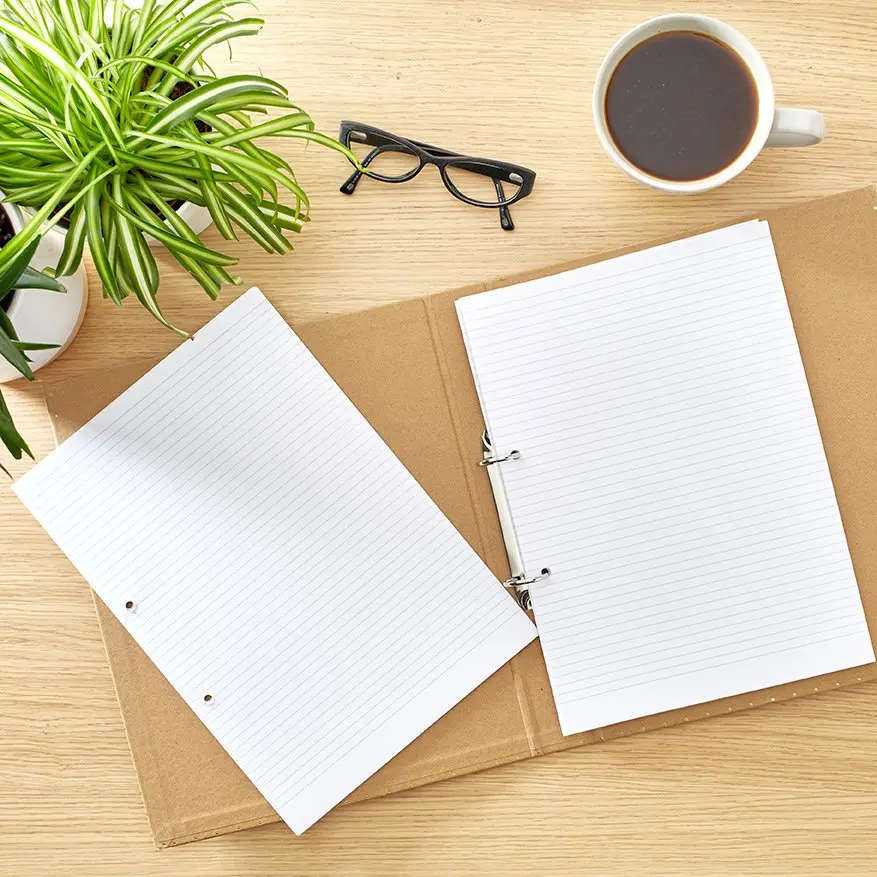 RHINO A4 Punched Exercise Paper 500 Leaf, F8 (Pack of 5)