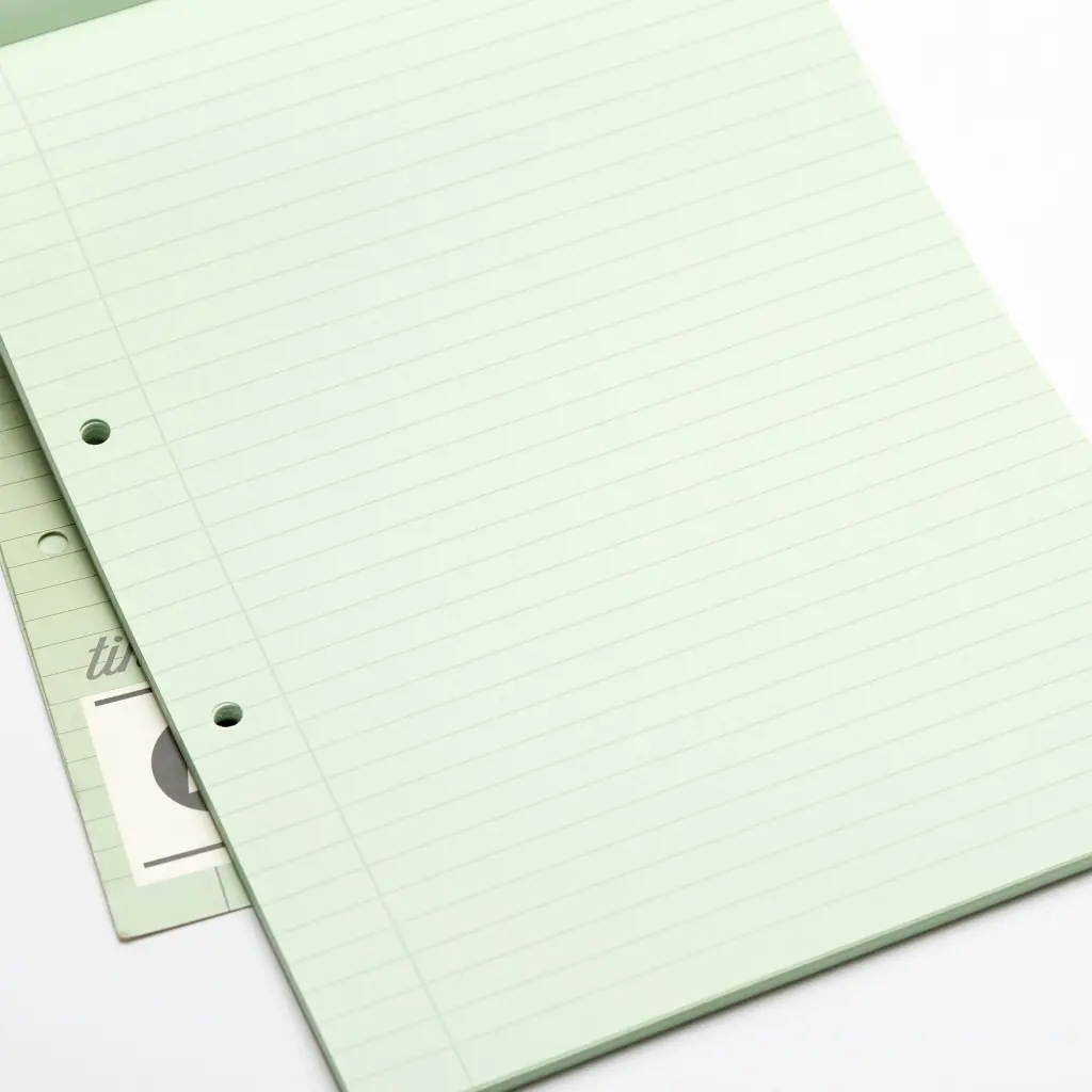 RHINO A4 Special Refill Pad 50 Leaf, Green Tinted Paper, F8M (Pack of 6)