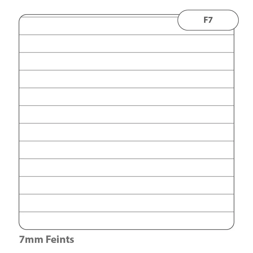 RHINO A6+ Exercise Book 48 page, Green Light, F7 (Pack of 100)