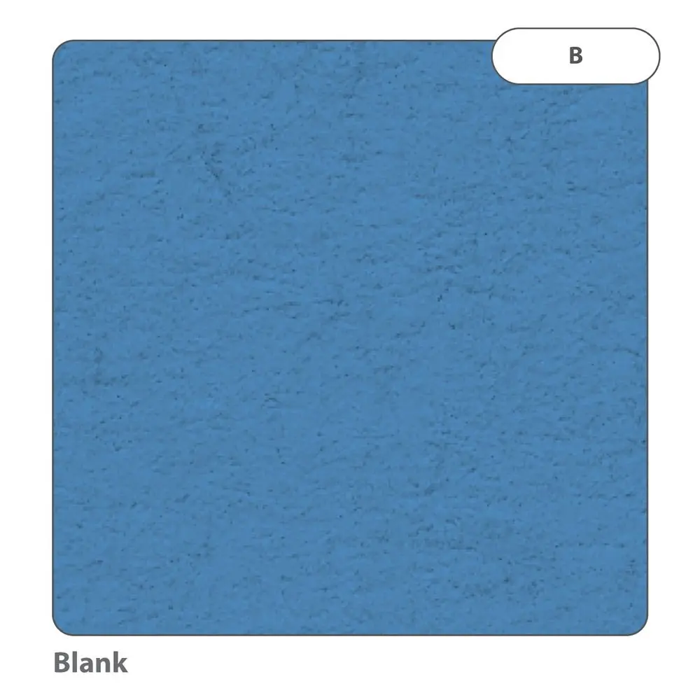 RHINO 13 x 9 Scrapbook 36 Page Blue Sugar Paper (Pack of 6)