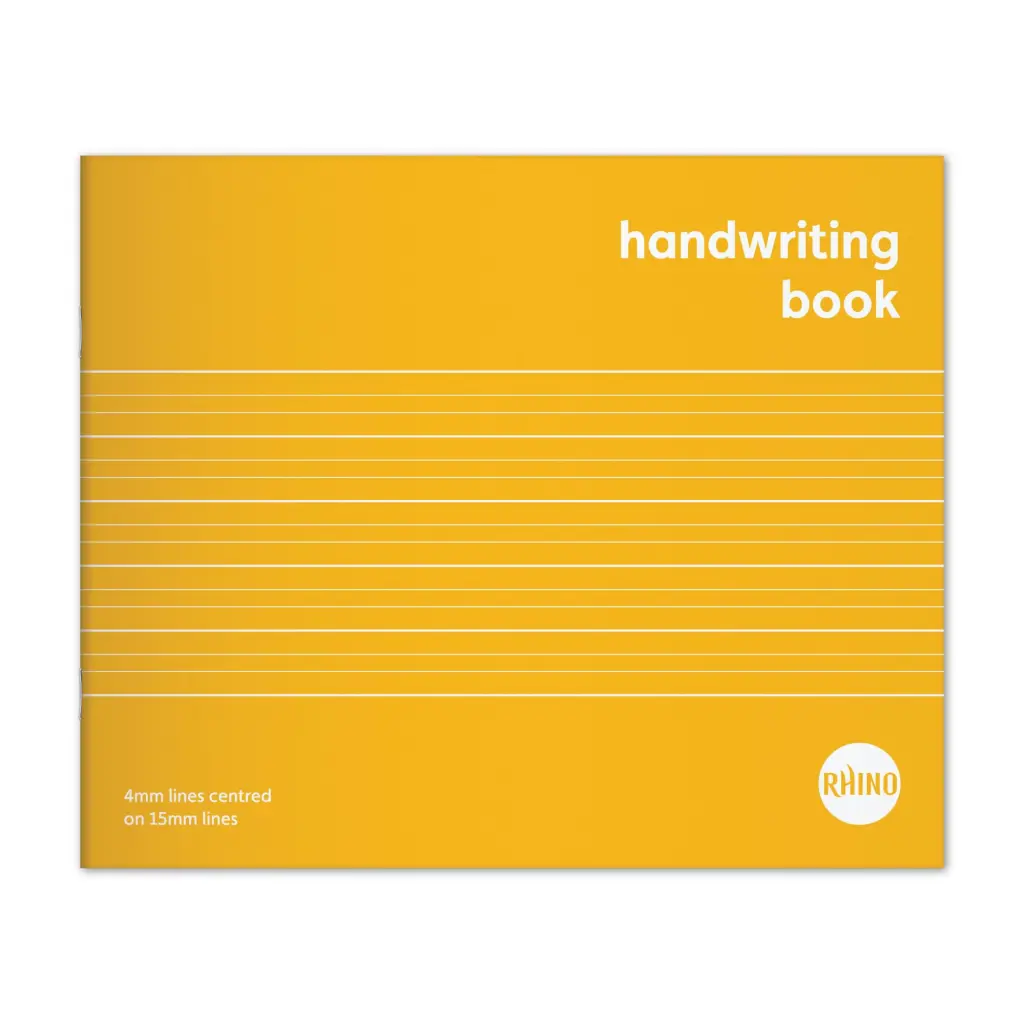RHINO 6.5 x 8 Learn to Write Book 32 Page, Narrow-Ruled LTW4B:15R (Pack of 25)