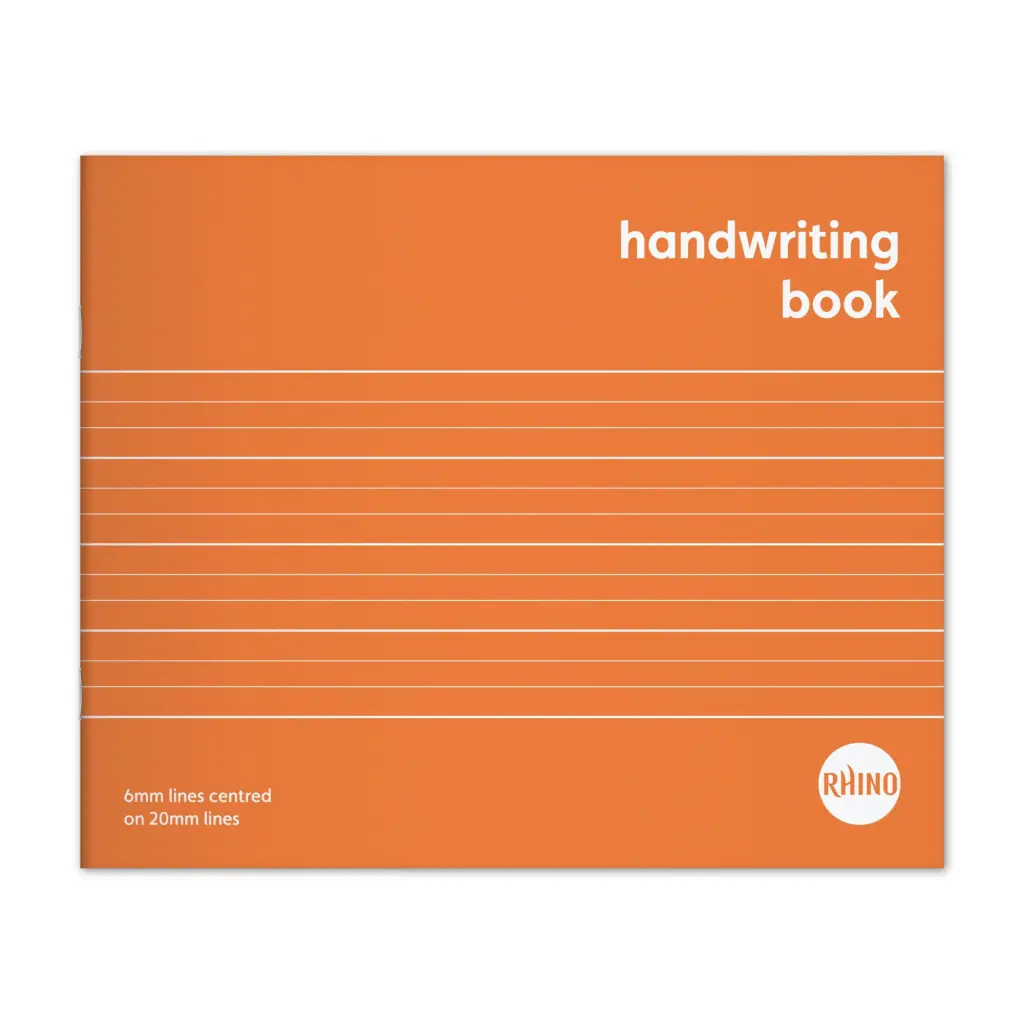RHINO 6.5 x 8 Learn to Write Book 32 Page, Wide-Ruled LTW6B:20R (Pack of 25)