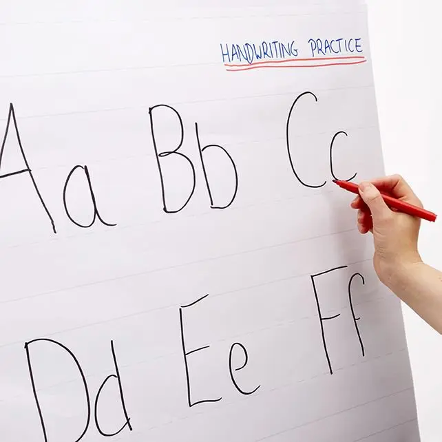 RHINO A1 Educational Literacy Flipchart Pad 30 Leaf, FCLTW/B (Pack of 5)