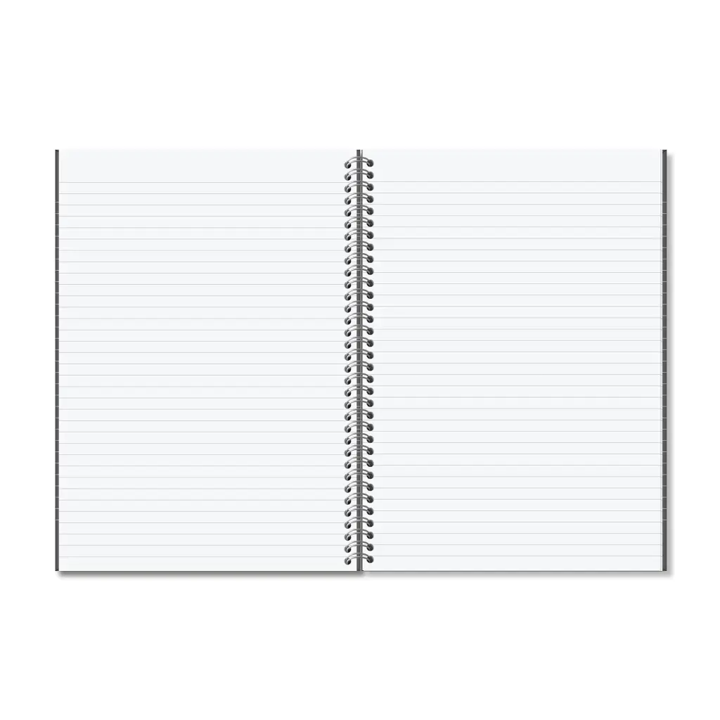 RHINO Everyday A4 Twinwire Hardback Notebook 160 Pages / 80 Leaf 8mm Lined (Pack of 3)