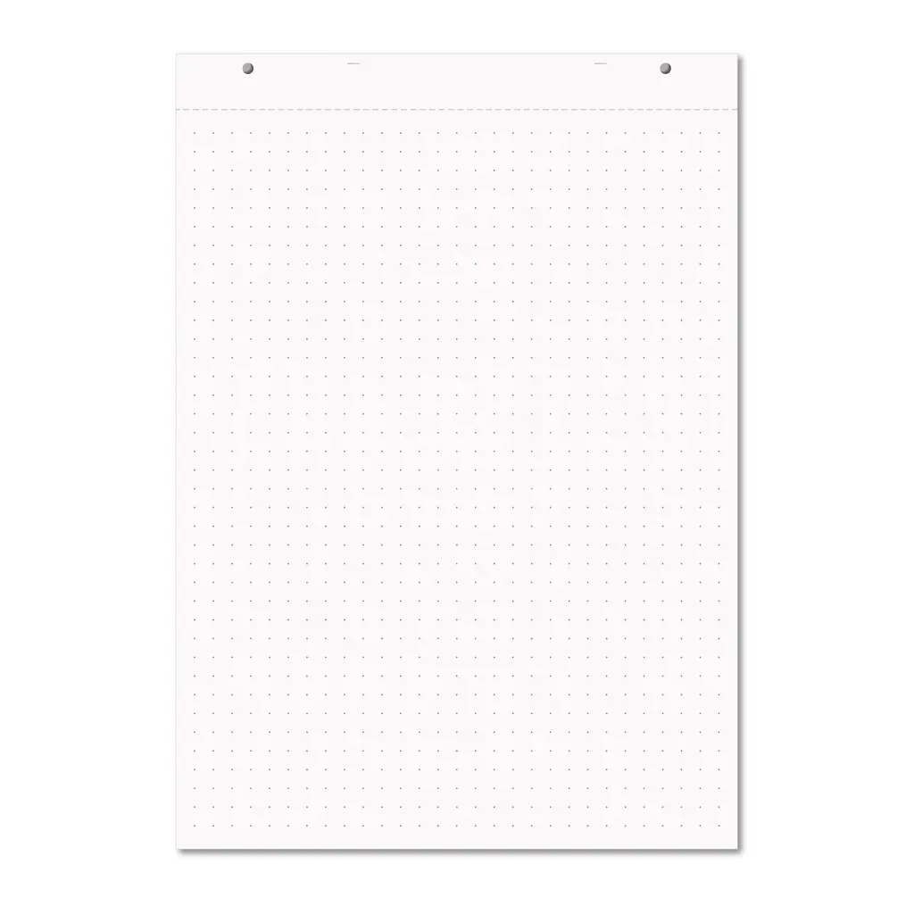 RHINO Office A1 Flip Chart Pad 30 Leaf 20mm Dotted with Plain Reverse (Pack of 5)