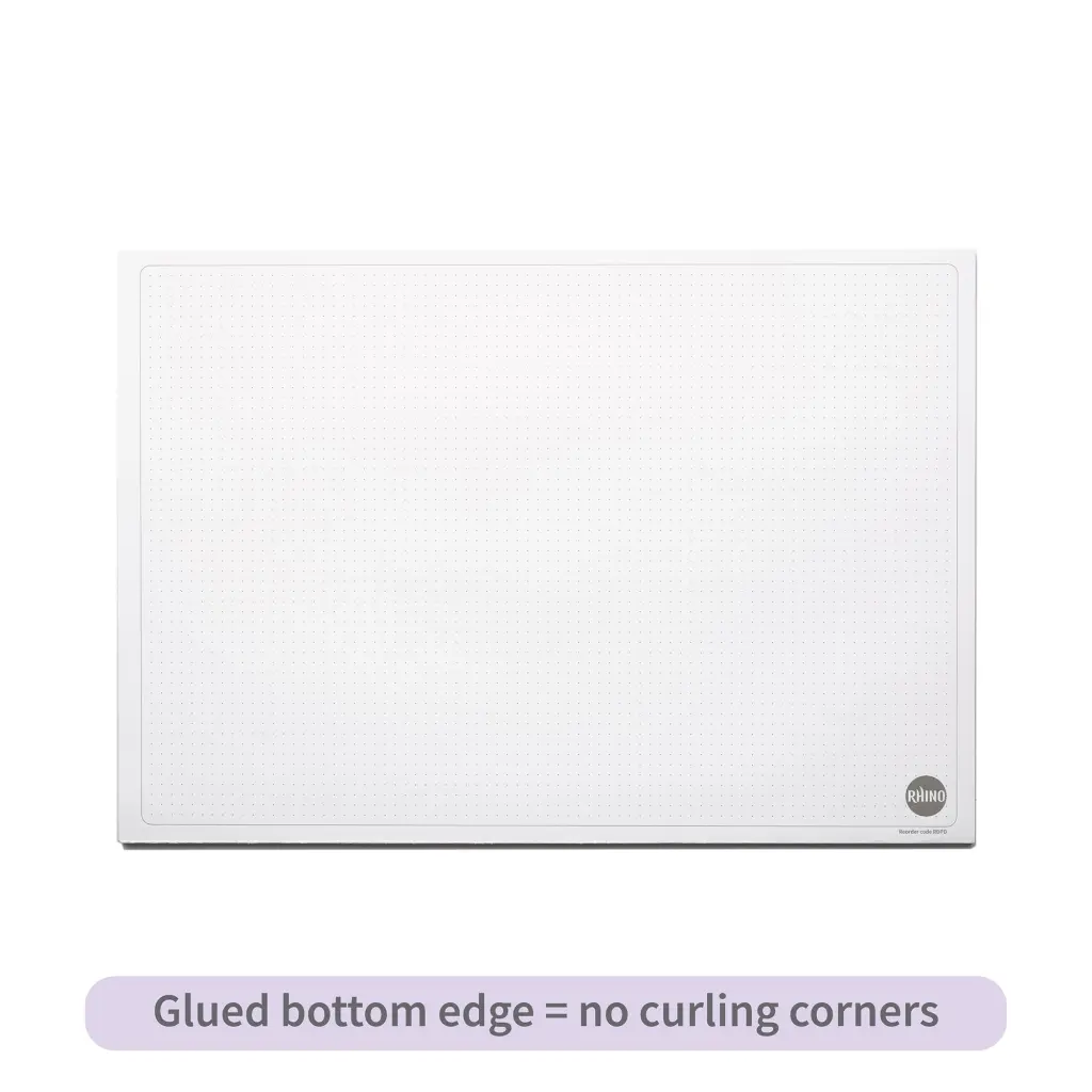 RHINO Office A3 Desk Pad 50 Sheets 5mm Dotted 90gsm FSC Paper