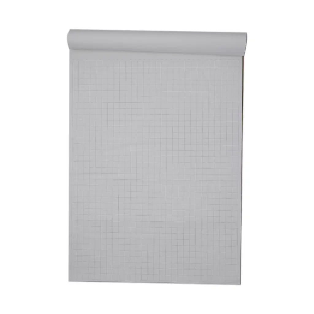 RHINO Recycled A1 Flip Chart Pad 40 Leaf 20mm Squared with Plain Reverse (Pack of 5)
