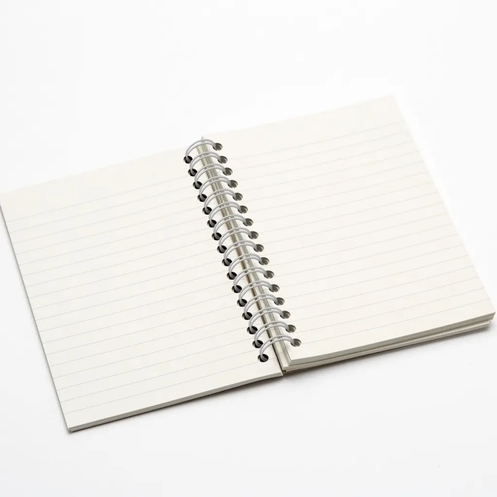 RHINO Recycled A6 Twinwire Notebook 200 Pages / 100 Leaf 7mm Lined (Pack of 6)