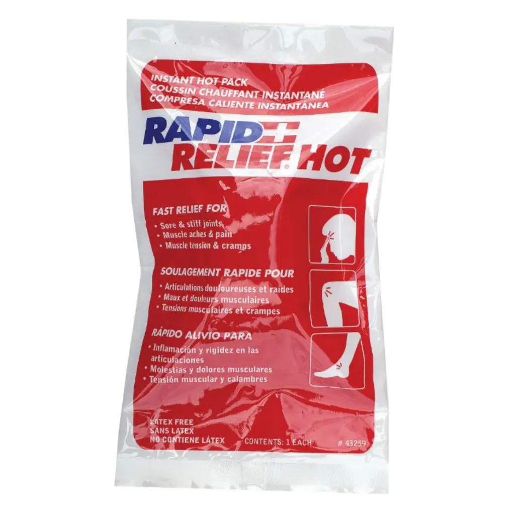 Rapid Aid Instant Hot Pack Large 5”X 9” 