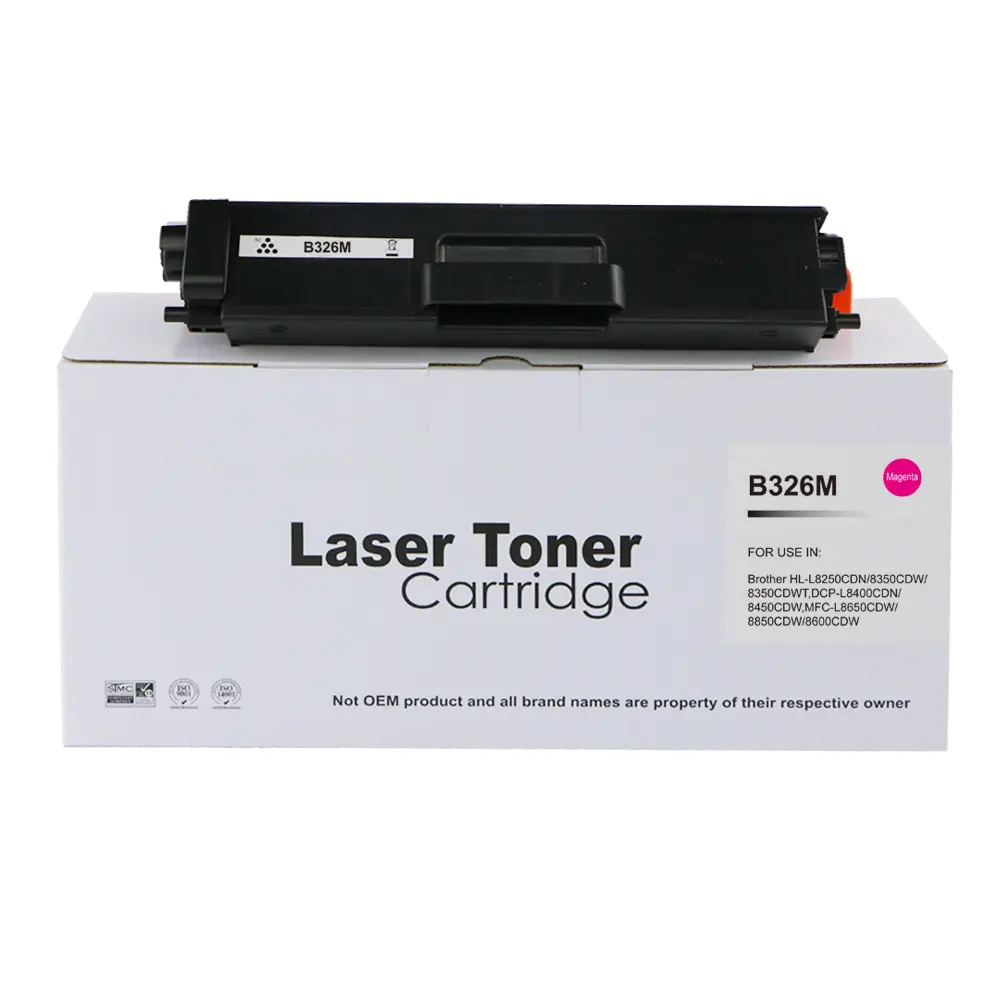 Reman Brother TN326M Magenta Toner Hi Yld