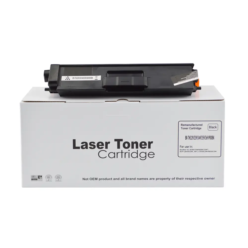 Reman Brother TN329K Extra Hi Yld Black Toner Ctg 6000 Pages (also for TN900K)
