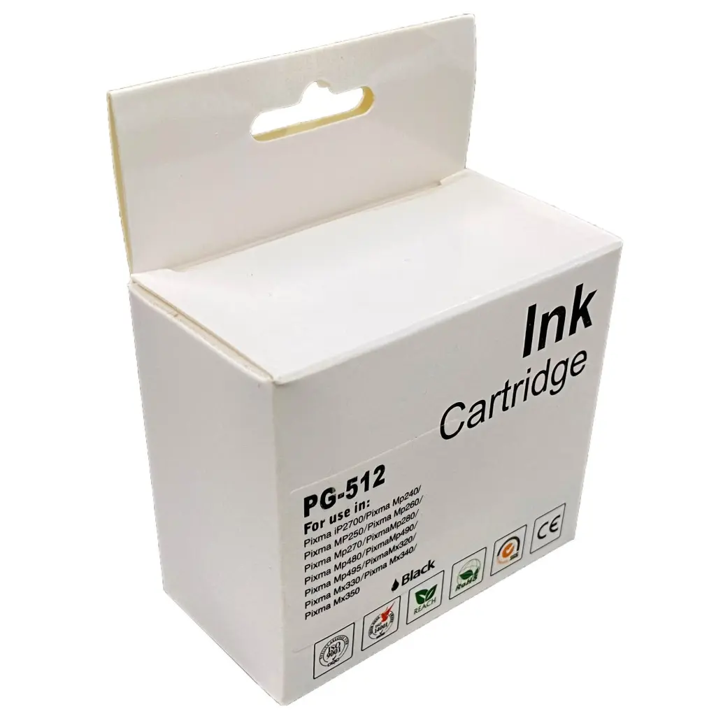 Reman Canon PG512 Hi Yld Black Ink Ctg  [R-PG-512]