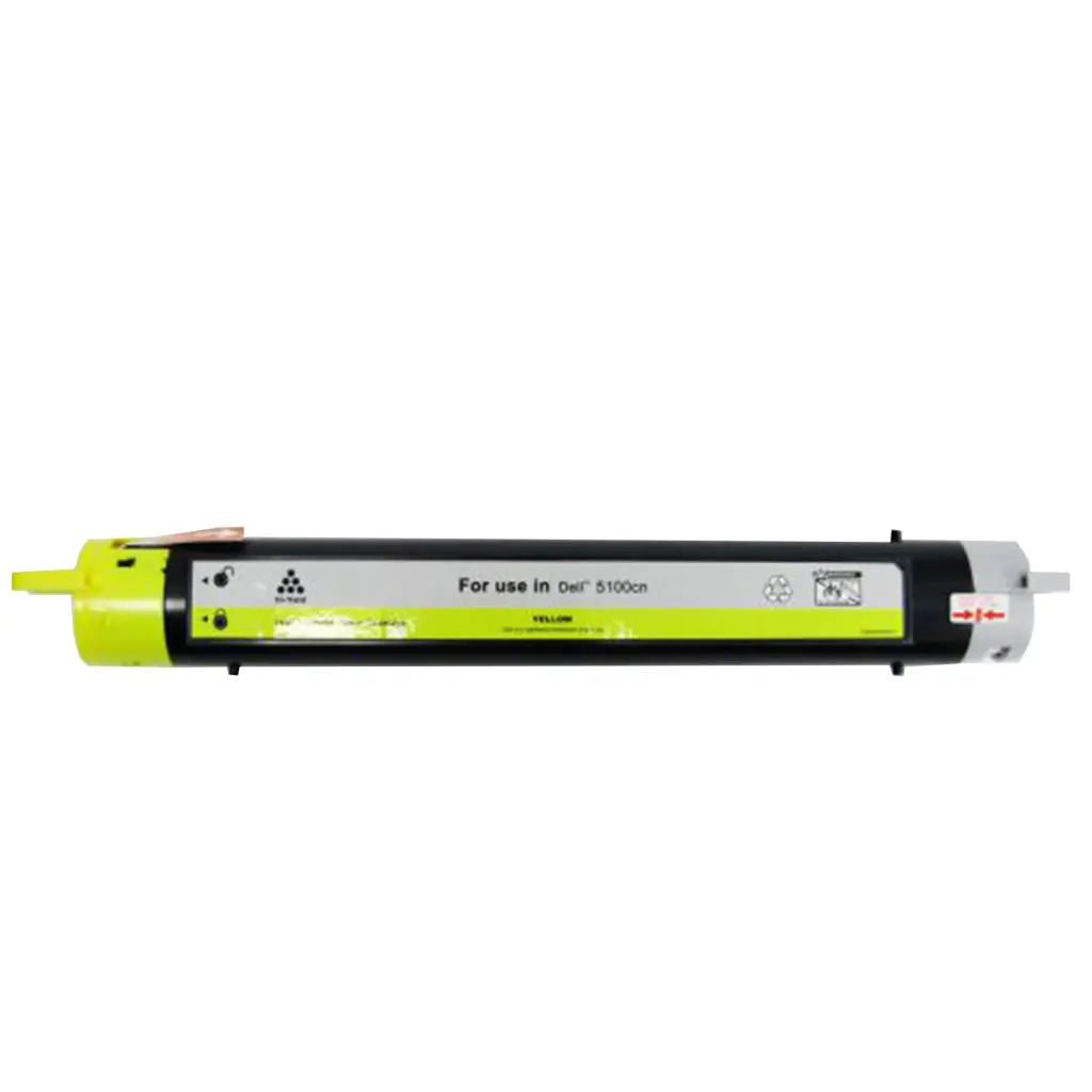 Reman Dell 5100 CN Yellow Hi Yld Toner 593-10053 