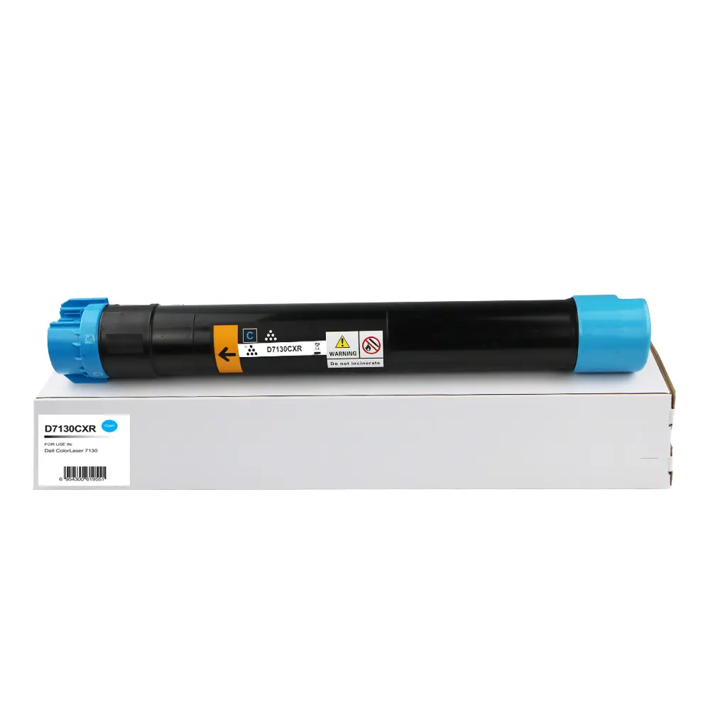 Reman Dell 7130 Hi Cap Cyan Toner Ctg 593-10876 31PHT