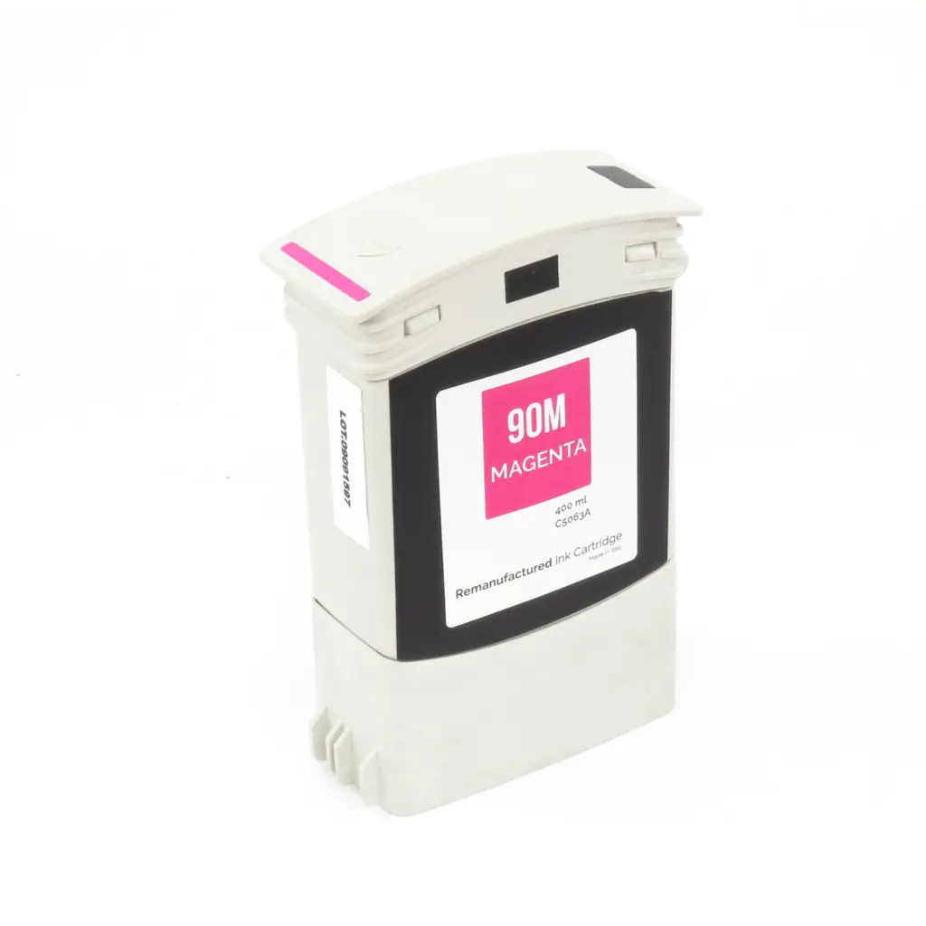 Reman HP C5063A Hi Cap Magenta Ink Ctg HP 90