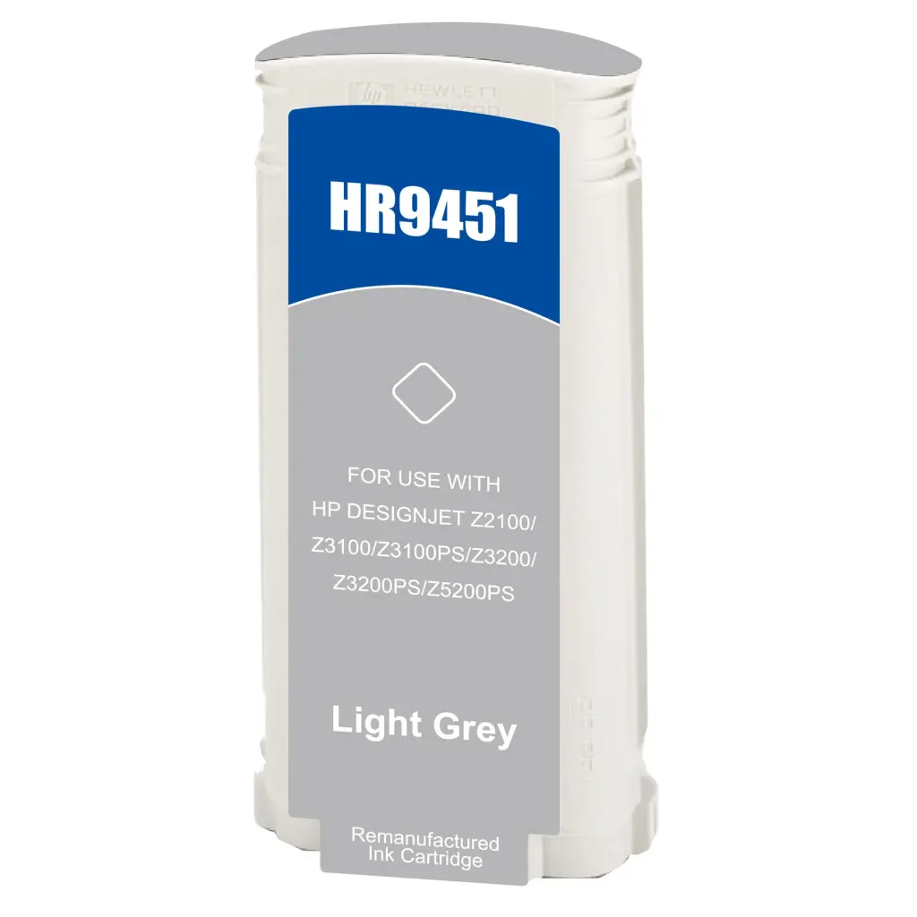 Reman HP C9451A Light Grey Wide Format Ink Ctg HP 70