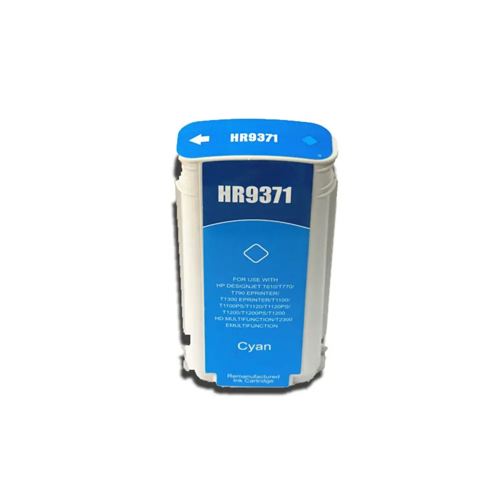 Reman HP Designjet T610 C9371A Hi Yld Cyan Ink No 72 