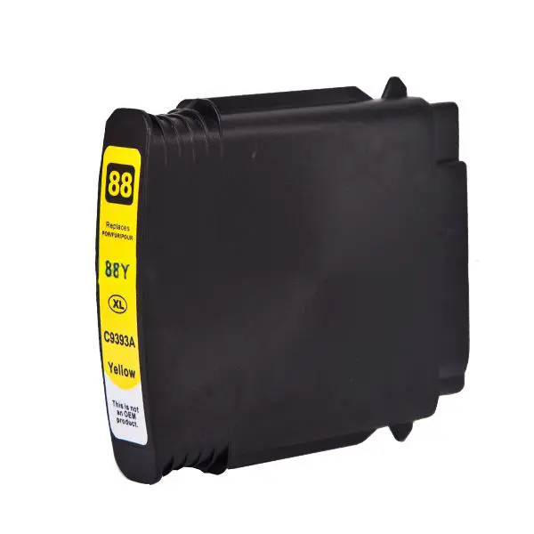 Reman HP Deskjet K550 Yellow Ink Ctg C9393AE No 88XL [88XL Y(C9393)]