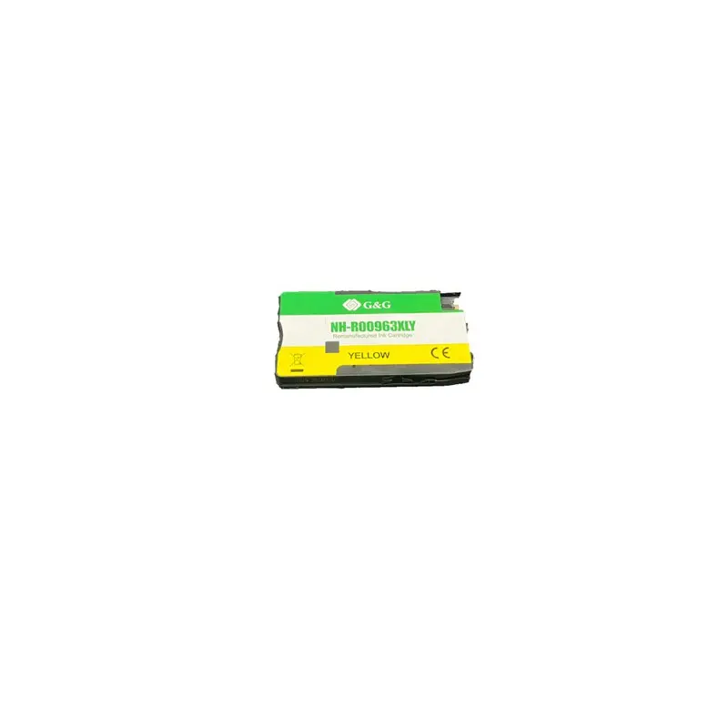 Reman HP G+G 3JA29AE 963XL Yellow Ink Ctg - Ink Level Shown