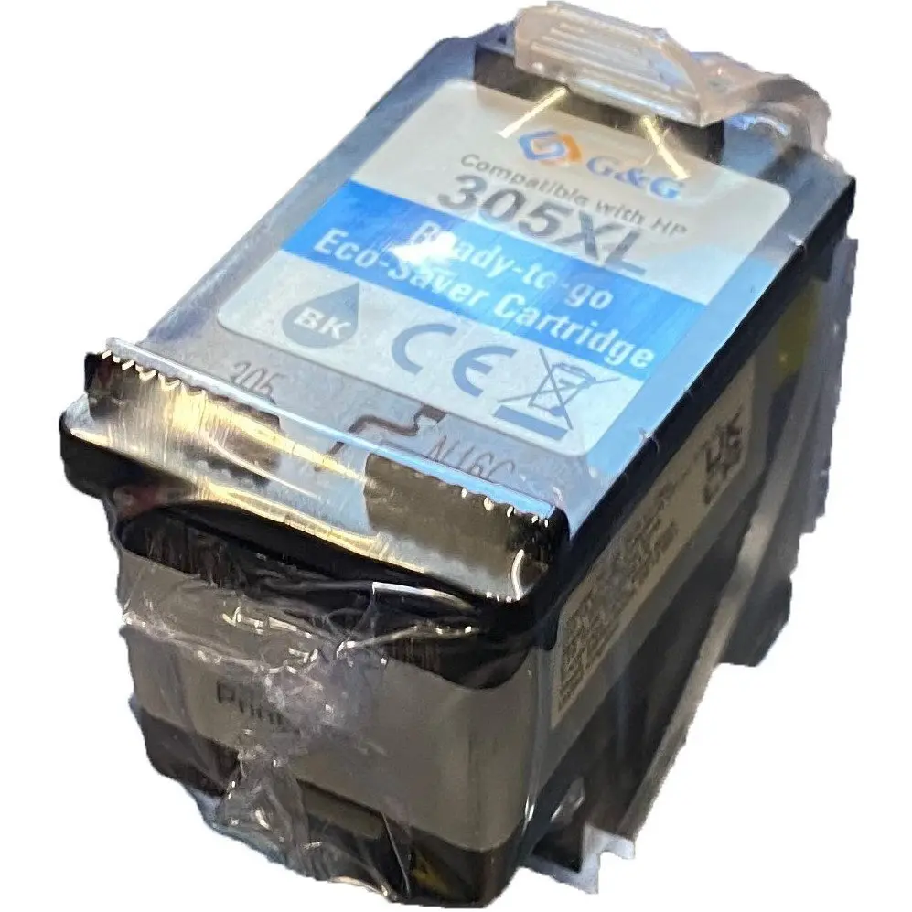 Reman HP G+G 3YM62AE Hi Cap Eco Saver Black Ink Ctg 305XL (1 Printhead + 3 Tanks) - Cannot use in e suffix printers WHILE STOCK LASTS