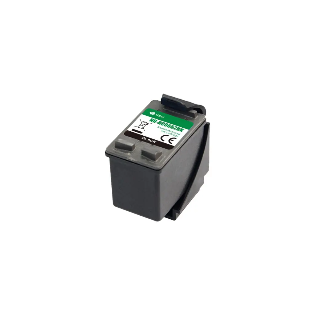 Reman HP G+G 652 Black Ink Cartridge F6V25AE - Higher yield than OEM