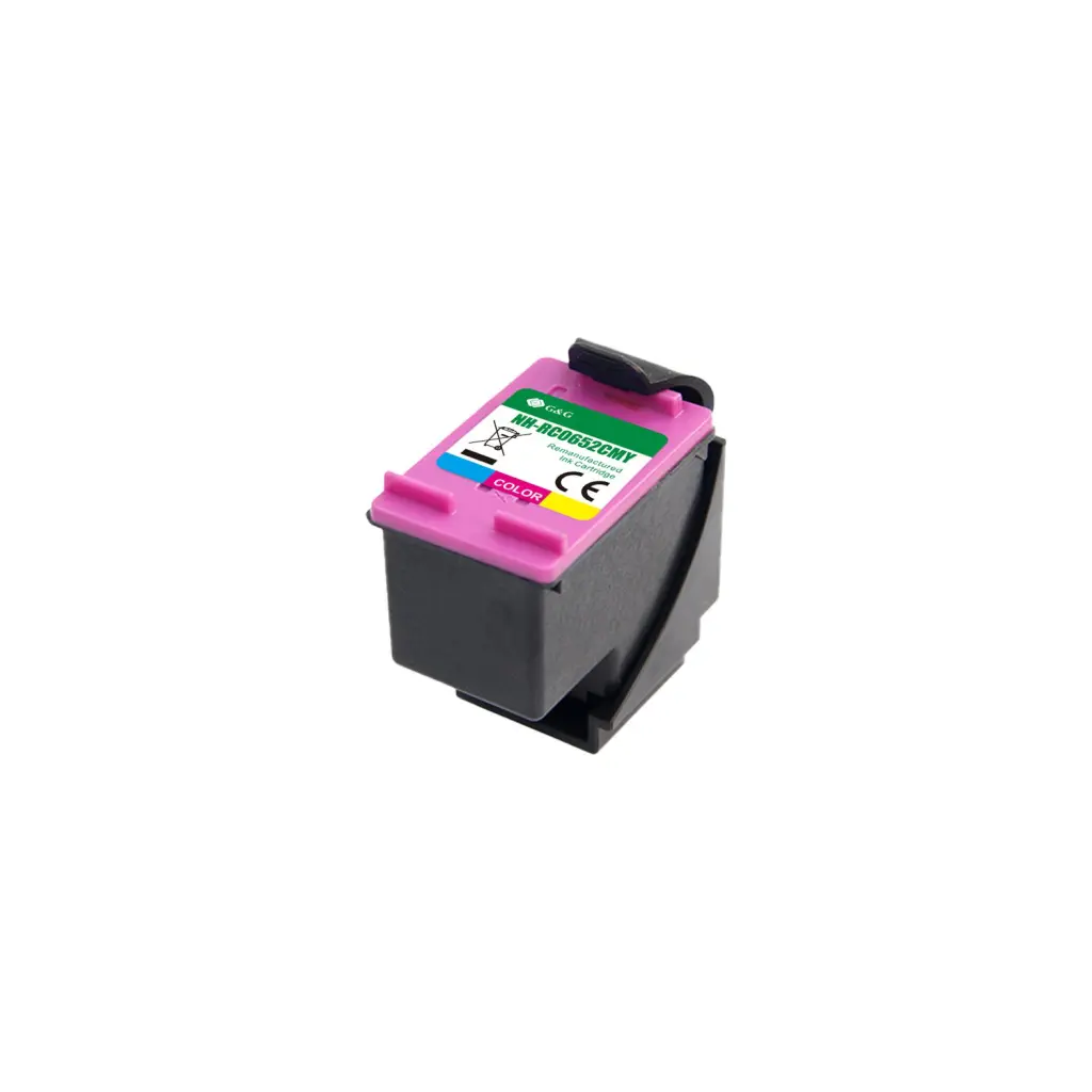 Reman HP G+G 652 Tri-Colour Ink Cartridge F6V24AE - Higher yield than OEM