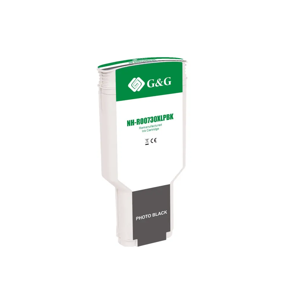 Reman HP G+G 730XL Photo Black High Capacity Ink Cartridge