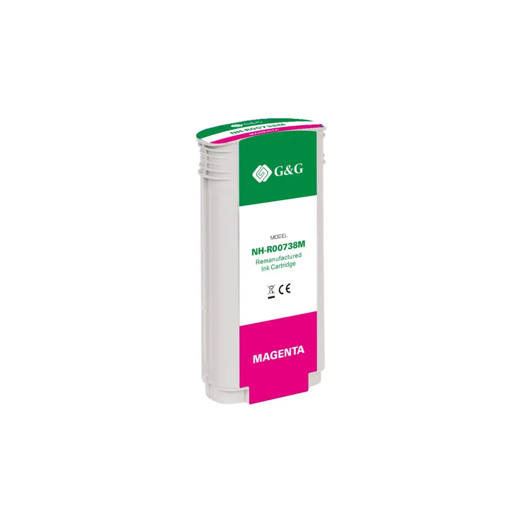 Reman HP G+G 738 Magenta Ink Cartridge