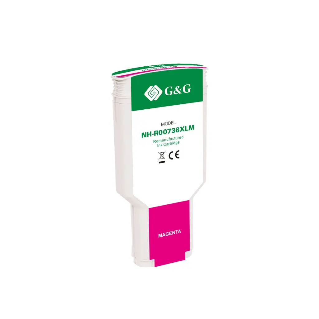 Reman HP G+G 738XL Magenta High Capacity Ink Cartridge