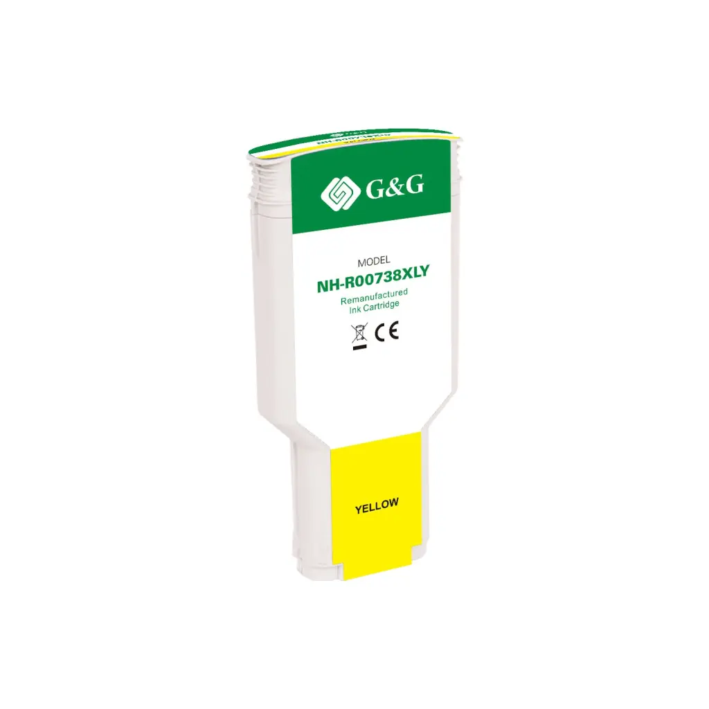 Reman HP G+G 738XL Yellow High Capacity Ink Cartridge
