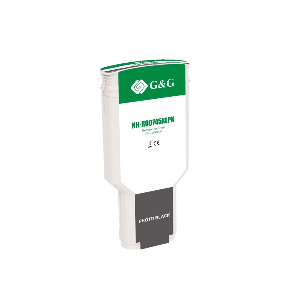 Reman HP G+G 745 Photo Black High Capacity Ink Cartridge