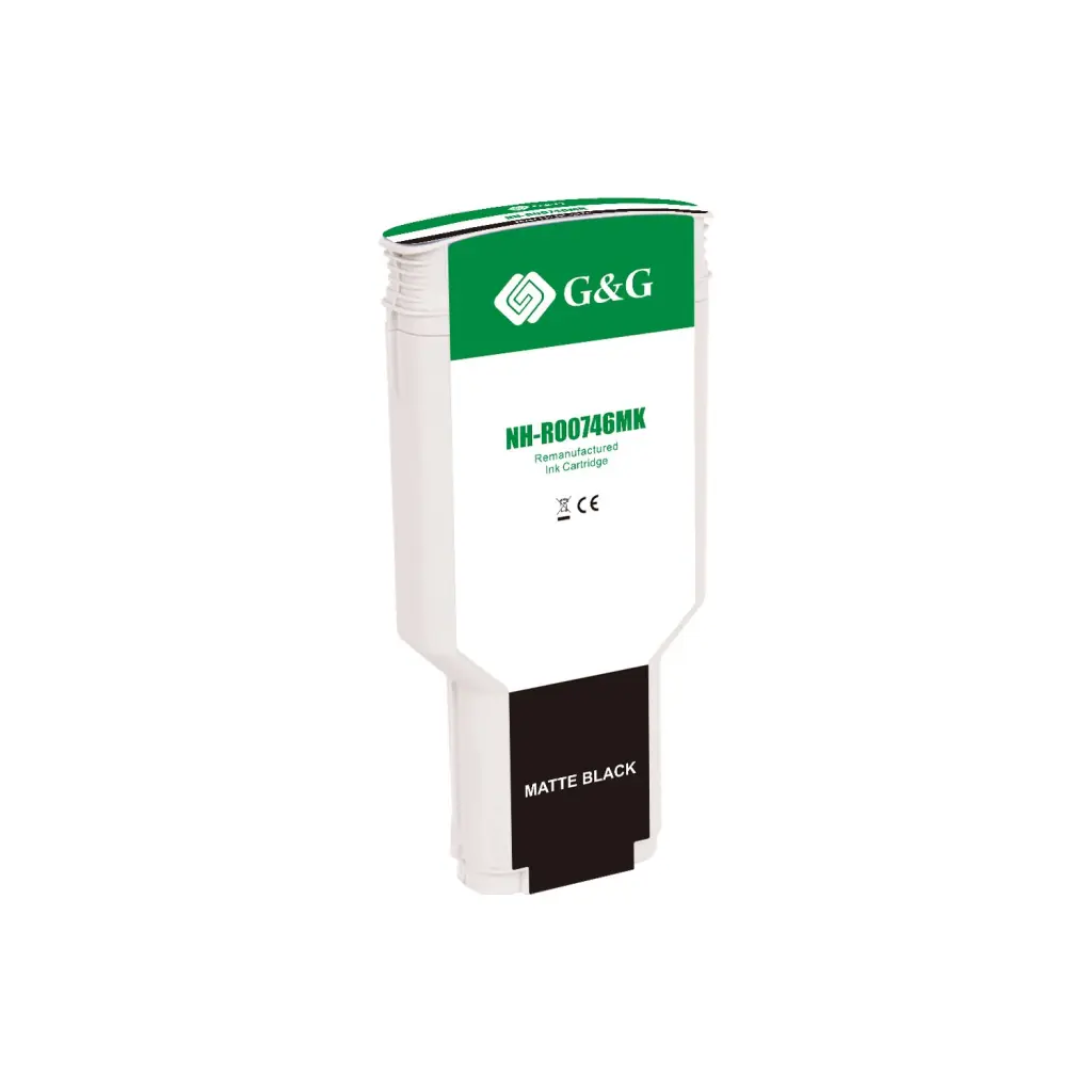 Reman HP G+G 746 Matte Black Ink Cartridge